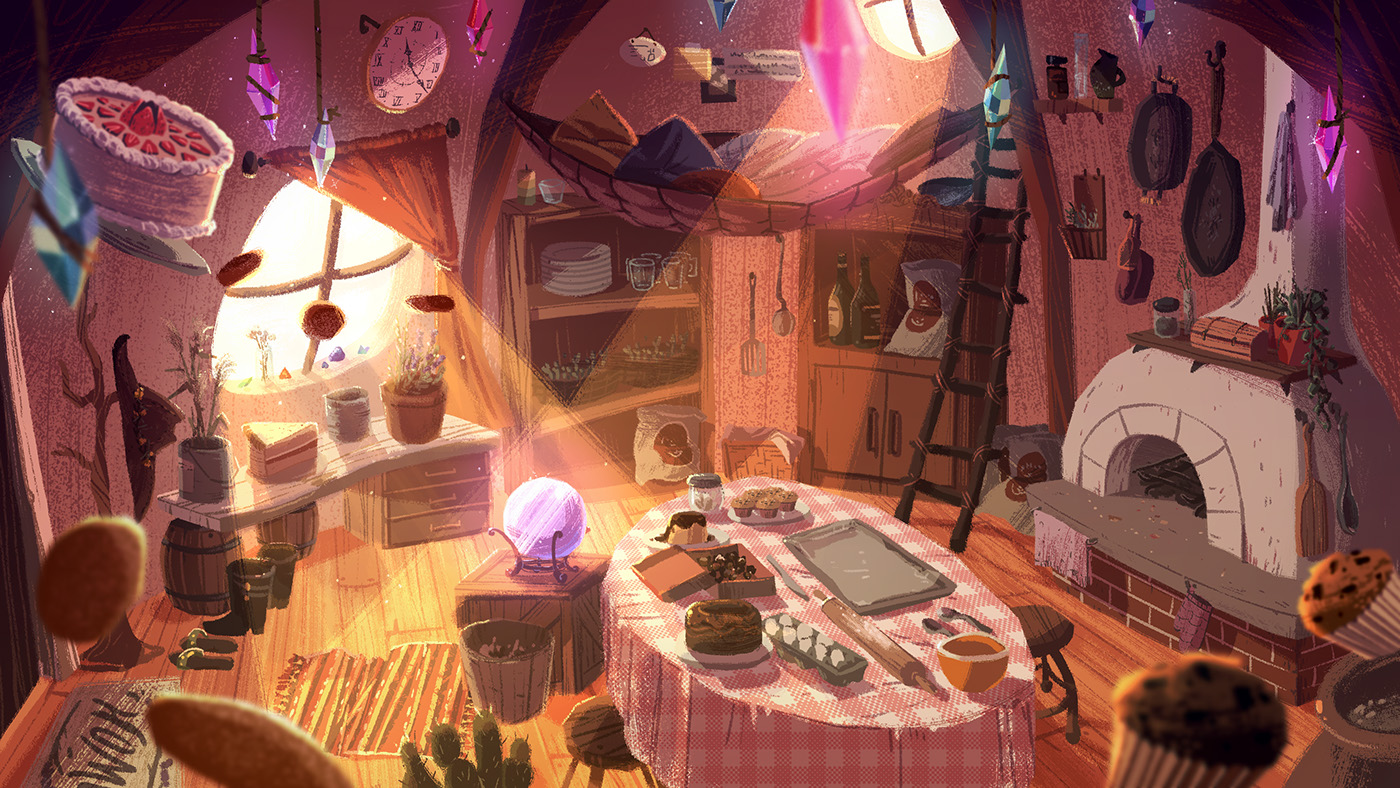 the adventure zone TAZ Eleventh hour D&D Dungeons and Dragons VisDev Visual Development background props