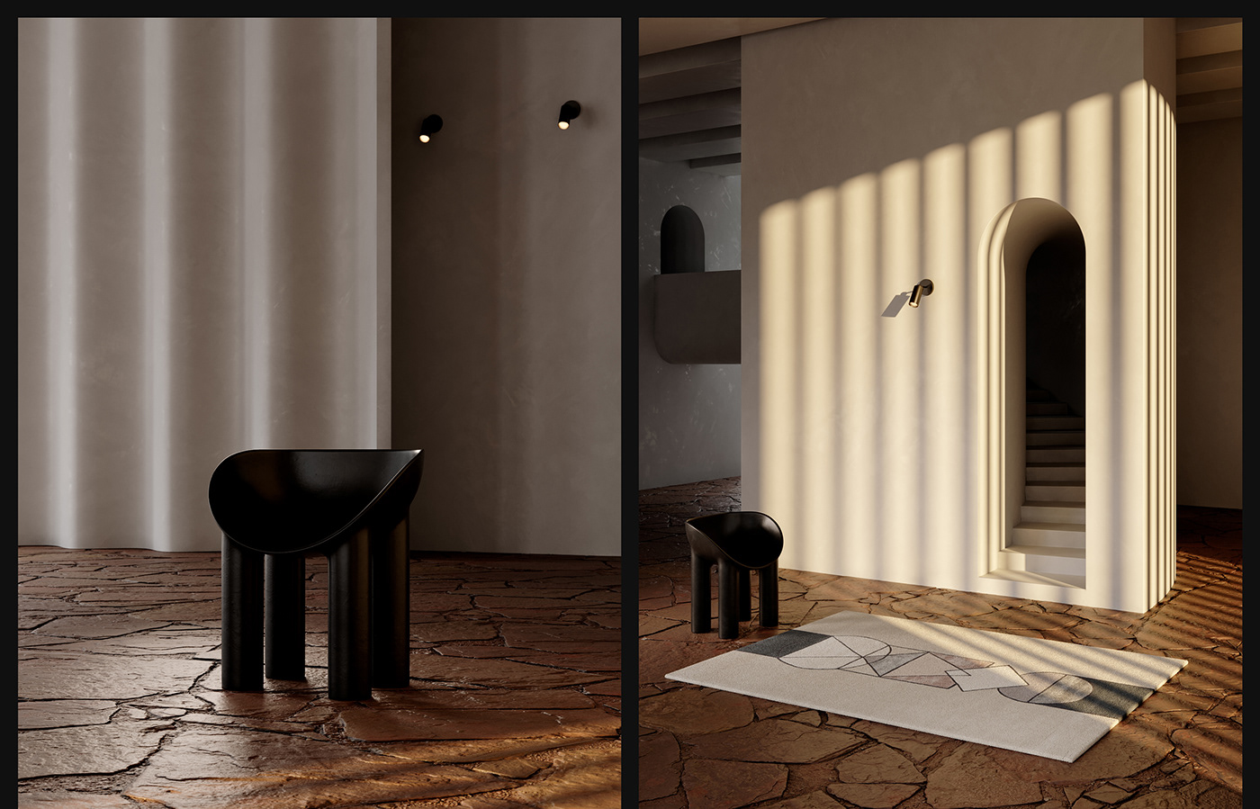 architecture carpet design flooring Interior Minimalism product Rug industrialdesign