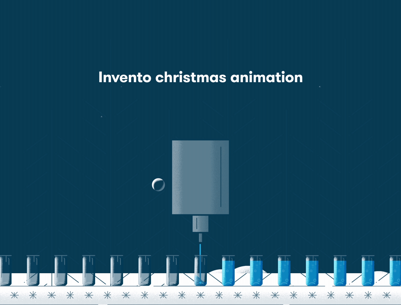 Christmas xmas christmas card animation  2D Animation motion graphics  MoGraph texture fireworks ILLUSTRATION 