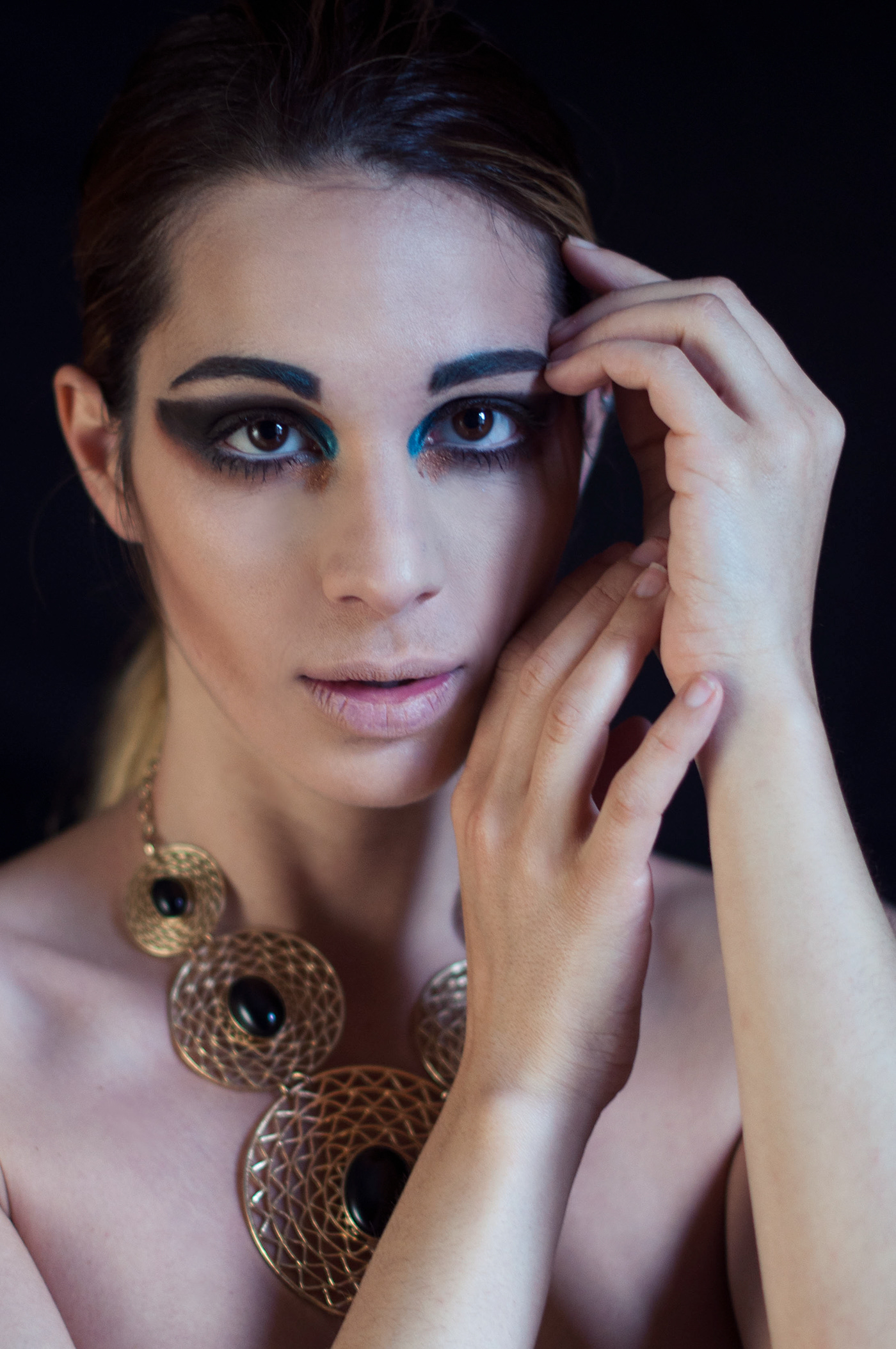 black Fashion  glamour jewels Make Up model Photography  Portraiture portrit woman
