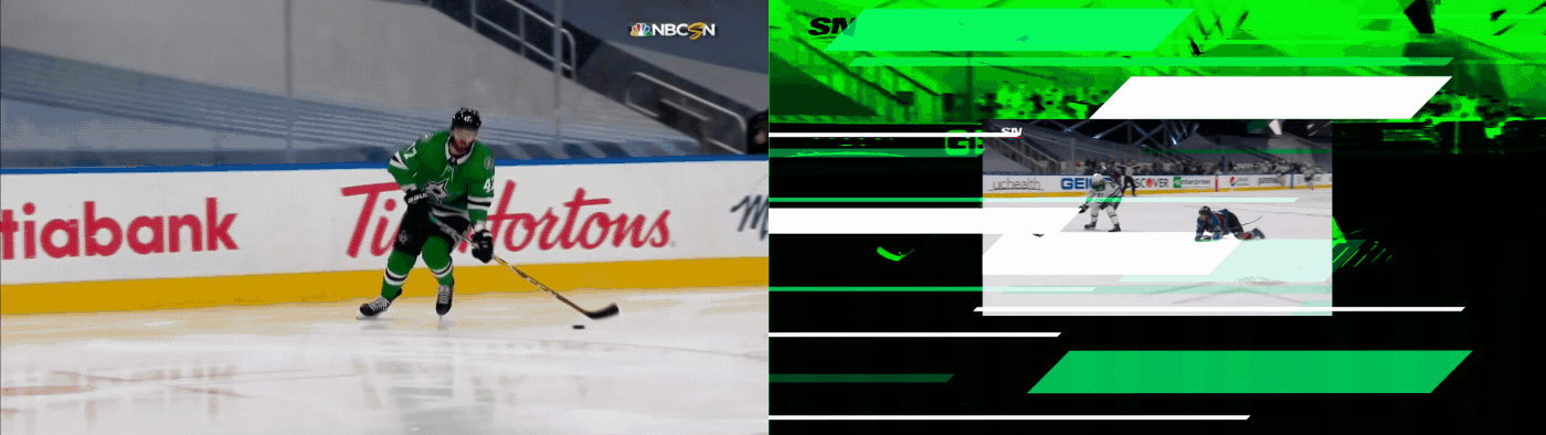 hockey NHL Sports Design Sport Graphics motion design ice hockey sports Dynamic