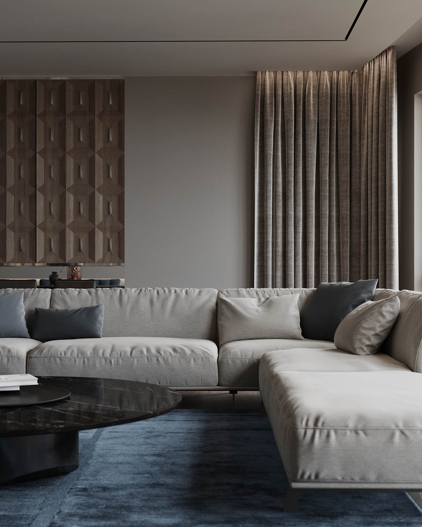 contemporary luxury fireplace green interior luxury interior Marble vogue tiles