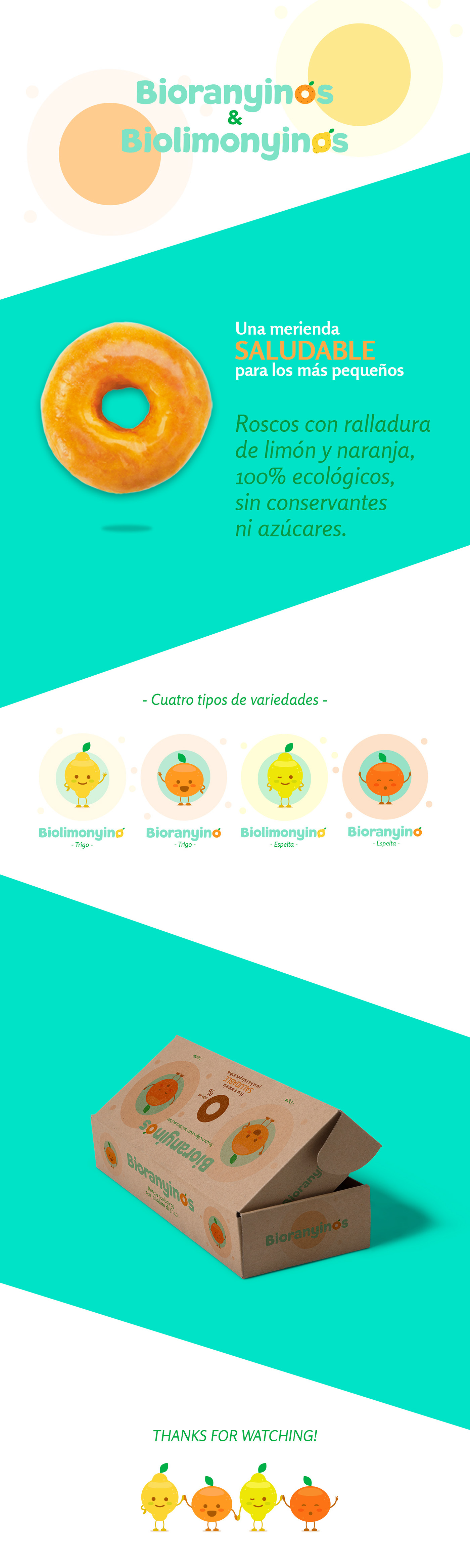 kids Food  ecologic Fruit orange lemon naranja limon roscos fruta saludable ecologico envase Character fruits