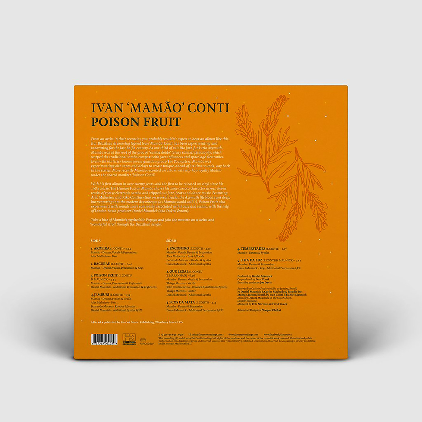Album Brazil cd cover design graphic ILLUSTRATION  Layout Mamão vinyl