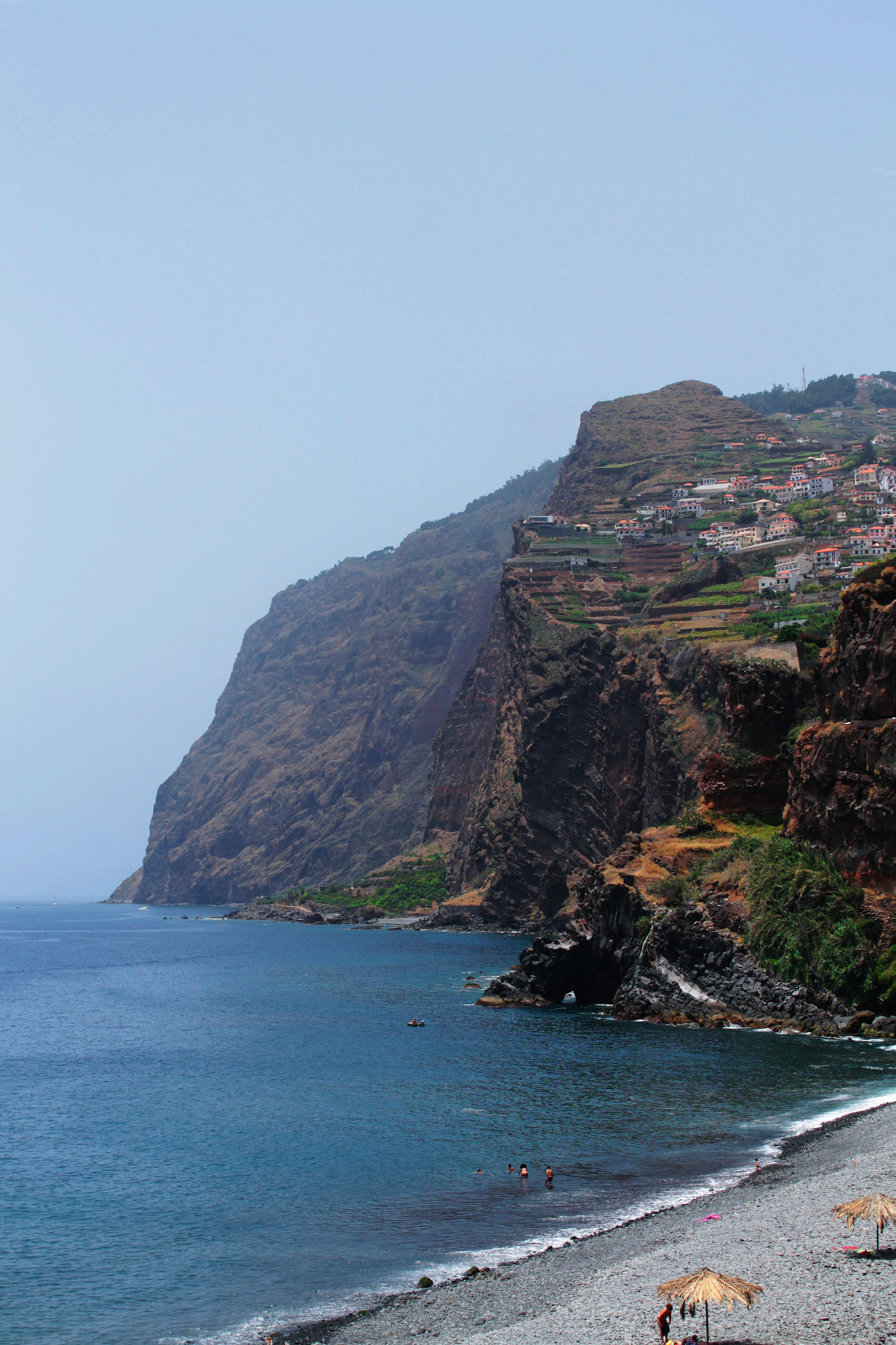 Madeira Portugal Canon camara lobos houses Nature sea Landscape