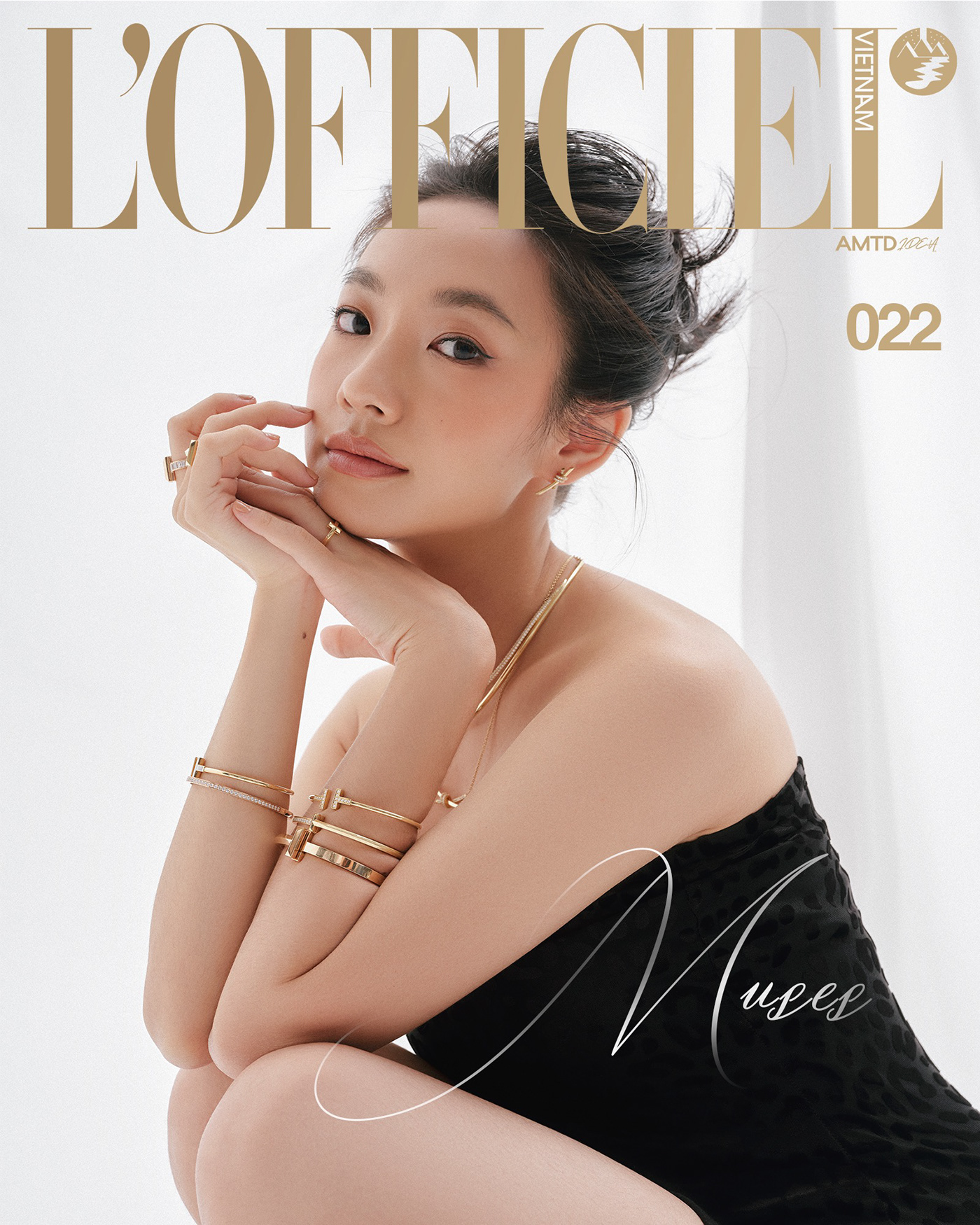 asian beauty cover Lofficiel Magazine Cover makeup