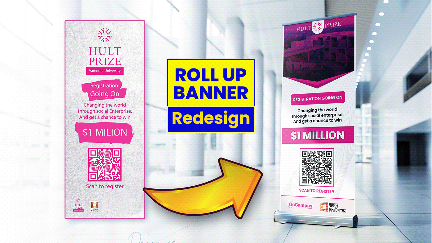rollup banner Advertising  banner banner design brand identity design Social media post adobe illustrator Brand Design Graphic Designer