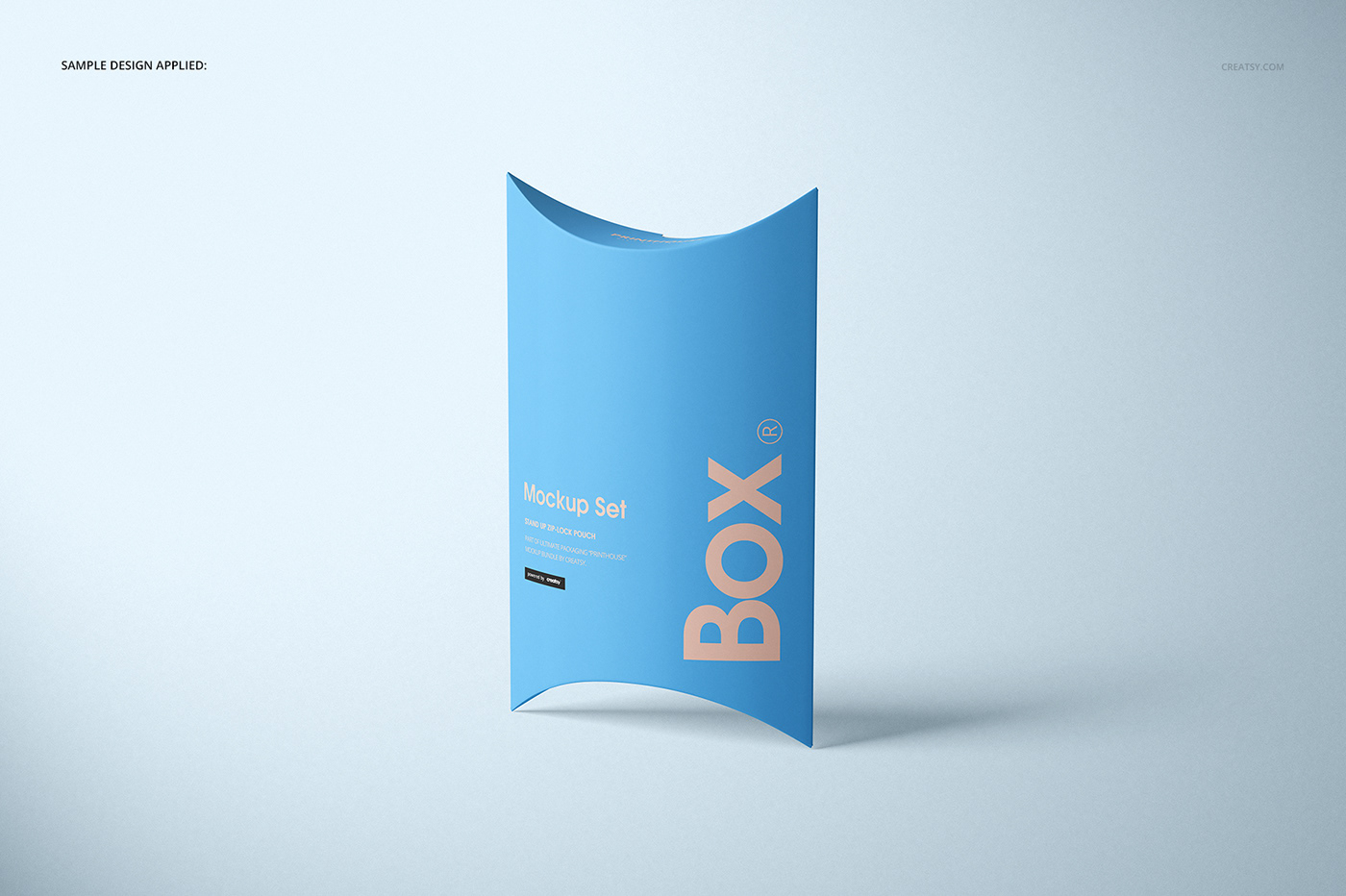 mock-up Mockup mockups template pillow boxes gift box Packaging paper