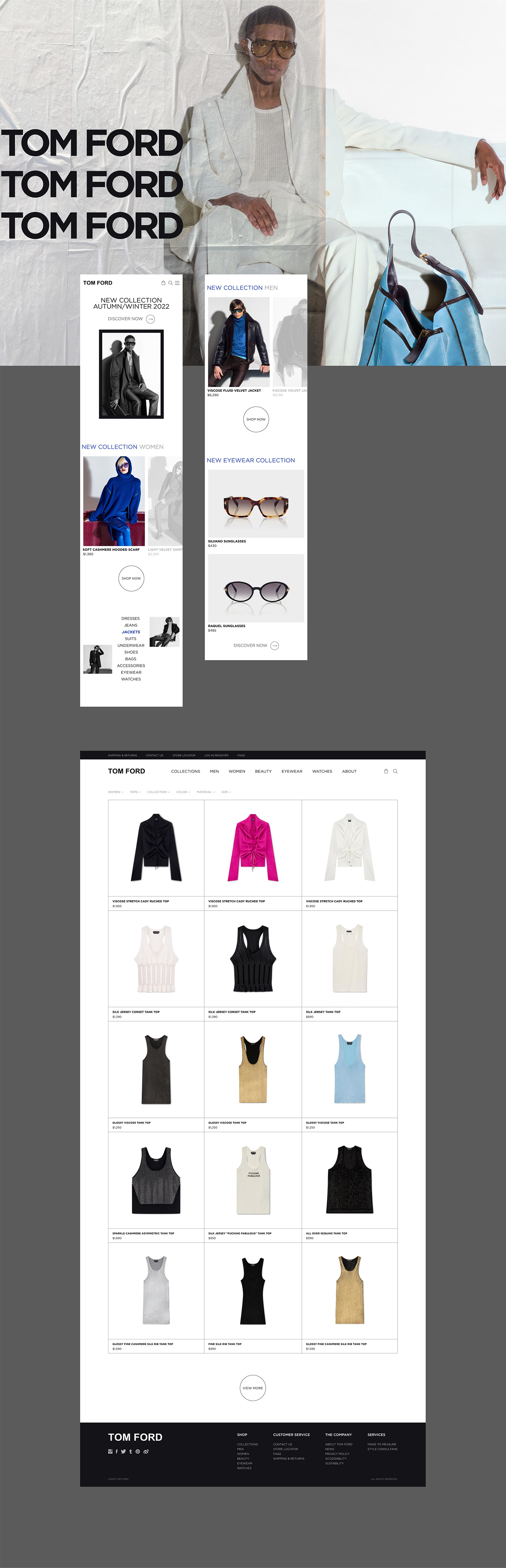 ecommerce website Figma redesign ui design UI/UX user interface UX design ux/ui Web Design  Website