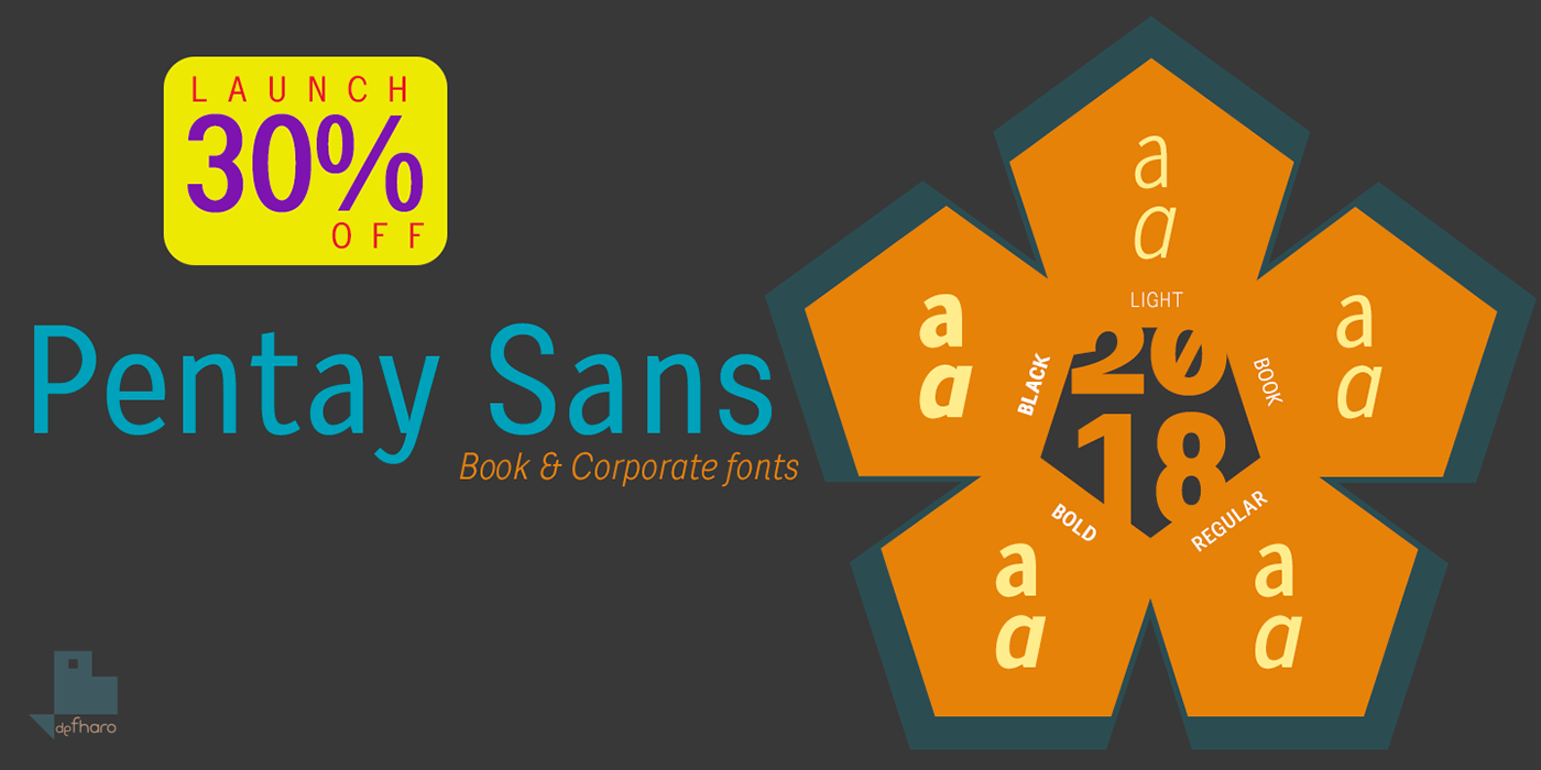 sans serif corporate books magazines editorial design  Latin Extended-A Opentype italics page-layout spain
