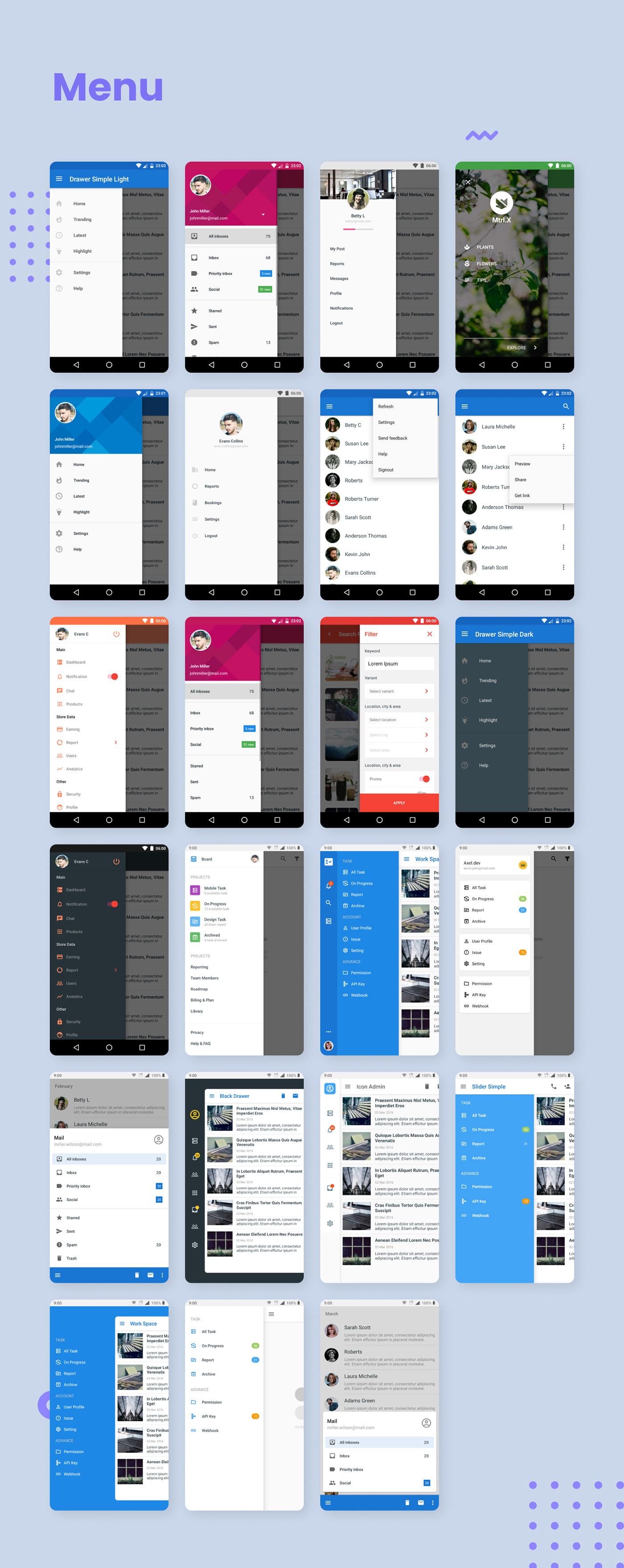 MaterialX - Android Material Design UI 2.8 - 17