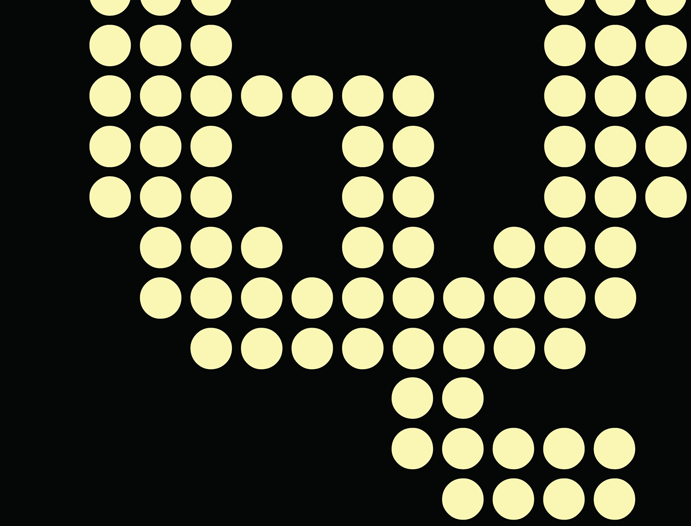 type design font Typeface free download free type bitmap Retro futuristic metro subway Display Nomorefaith pixels dots