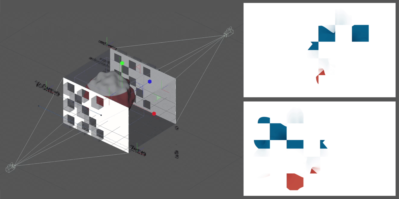 freelancer motion business card graphic tissue debossing emboss geometric Dynamic adobeawards