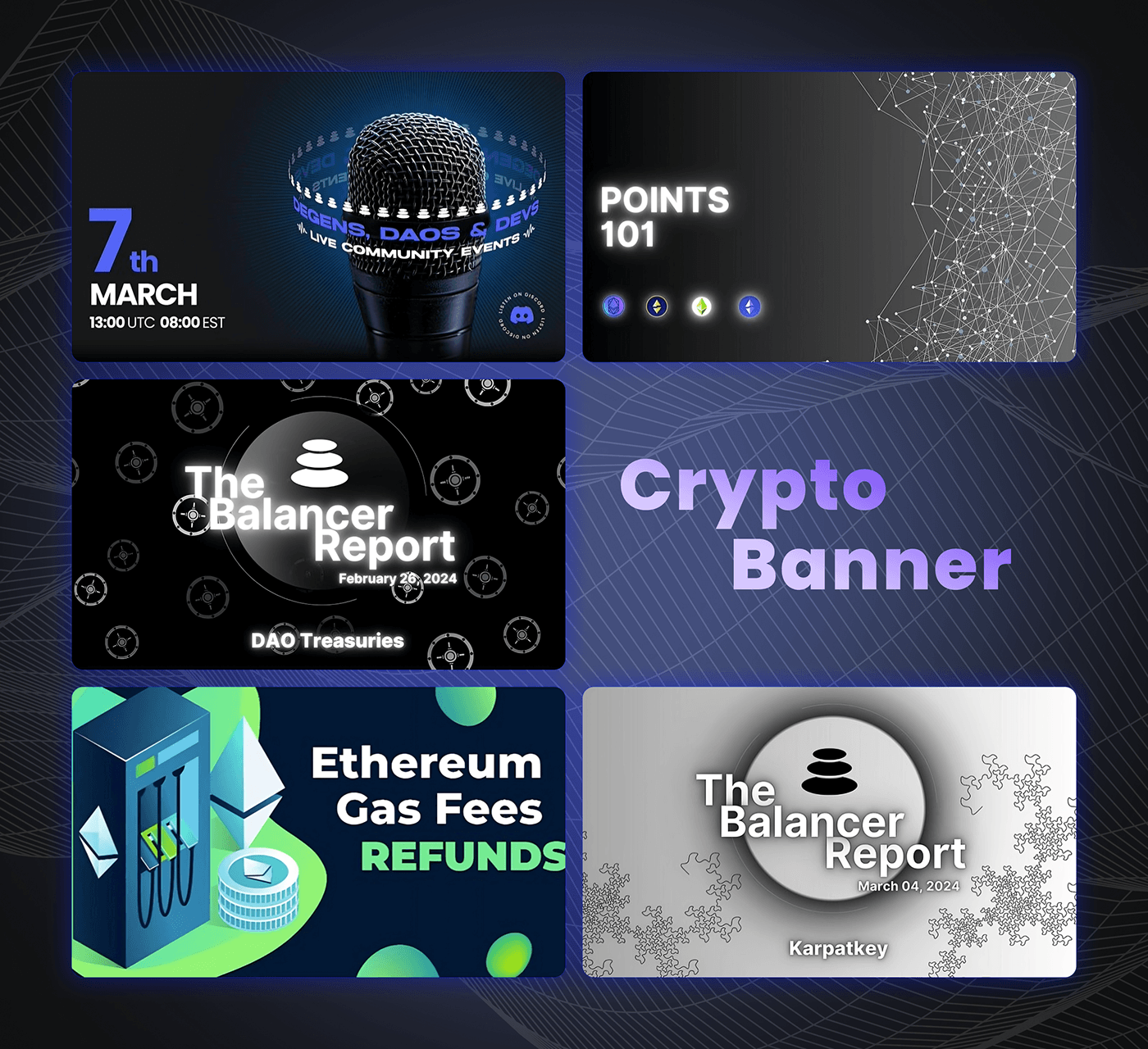 crypto twitter banner poster Twitter banner crypto banner UI/UX Poster Design cryptocurrency nft banner