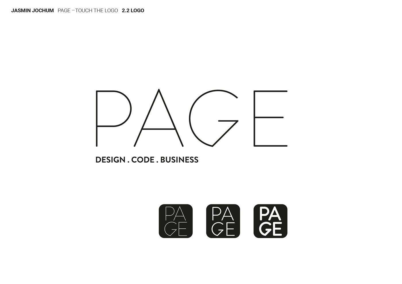Logo Design Logo Relaunch branding  page-online.de Shocking grey Print Magazine creative industry