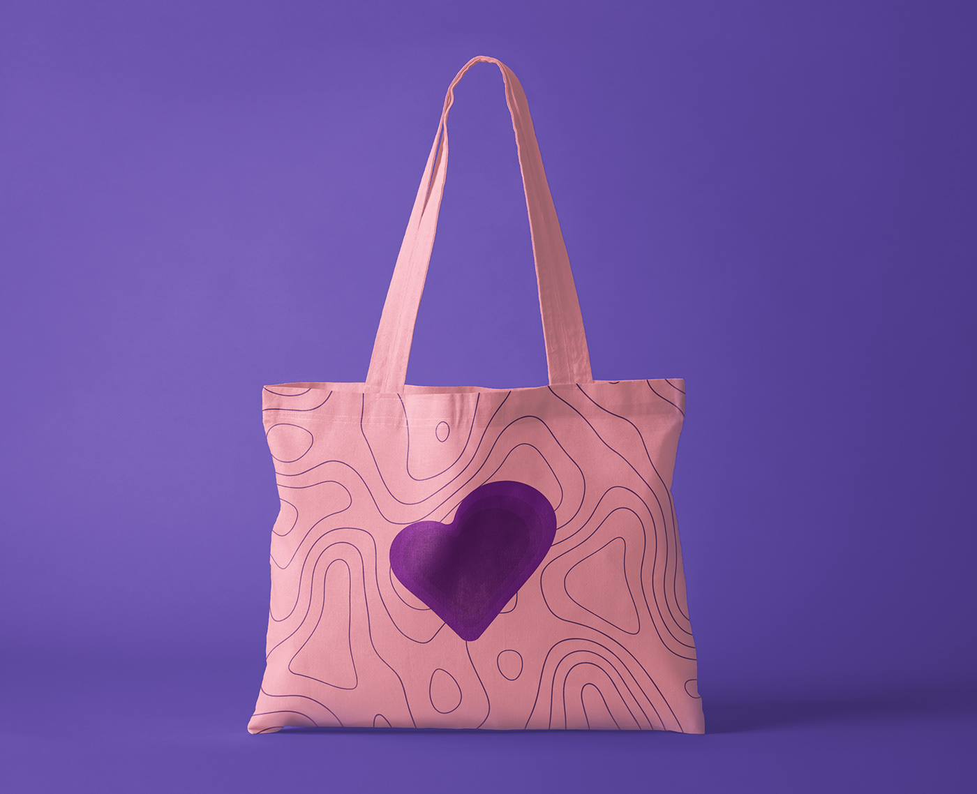 Heart bag for mothers.