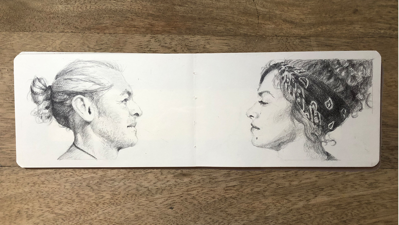 Drawing  pencildrawing portrait sketch sketchbook