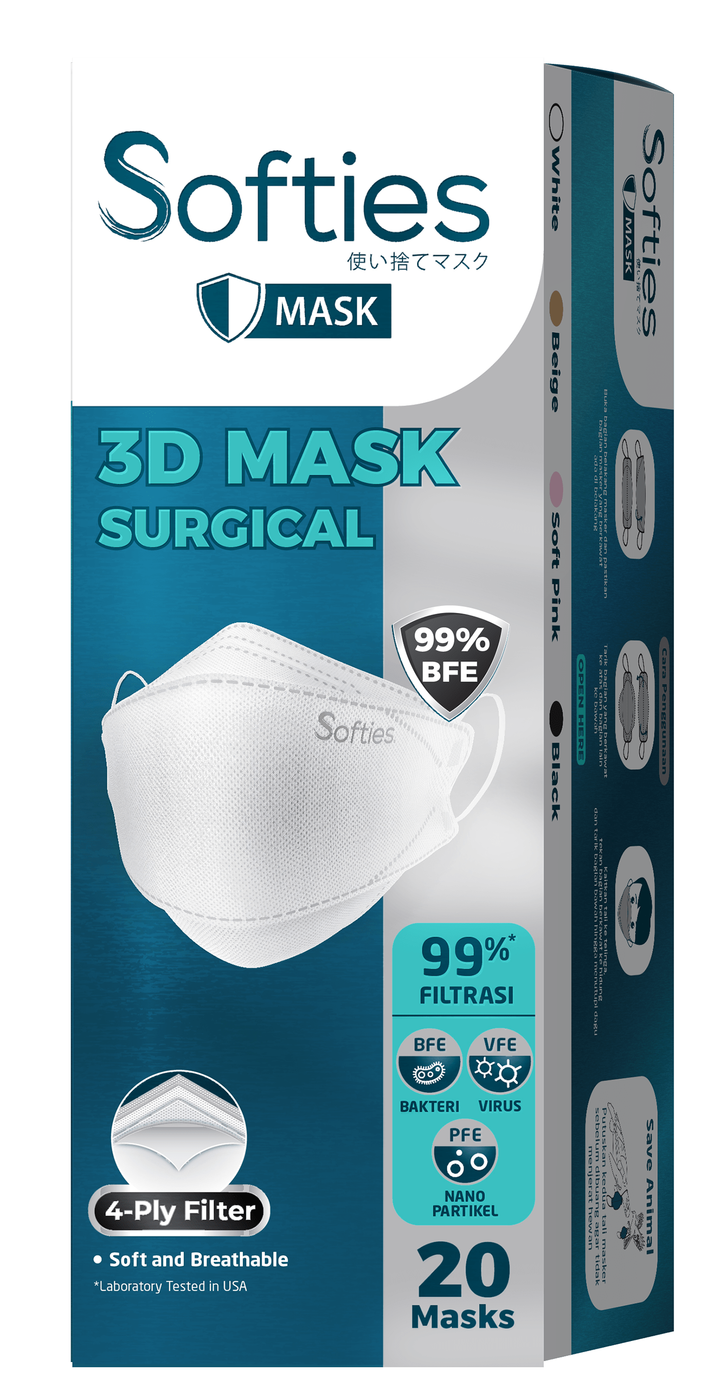 3d mask KF94 mask Mask Packaging Packaging