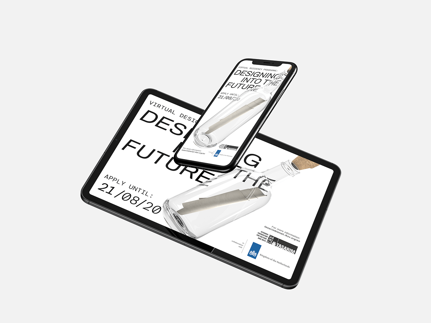 branding  concept design DESIGNING INTO THE FUTURE graphic design  kinetic typography Motion poster Poster Design TASARIM BİENALİ typography   VIRTUAL DESIGN RESIDENCY