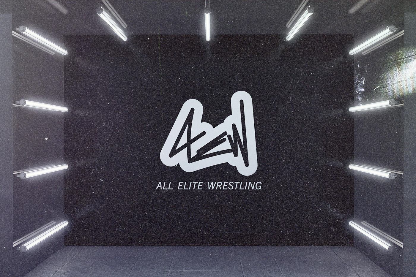 AEW brand identity branding  Logo Design Rebrand rebranding sports Sports Design Website Wrestling