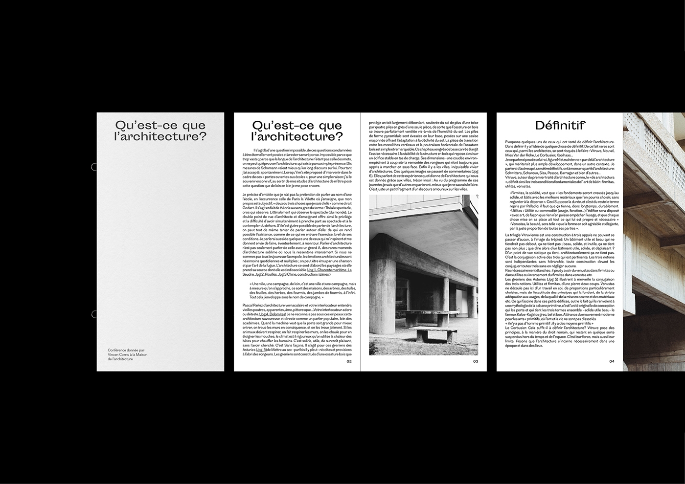 architecture print editorial Photography  building typography  