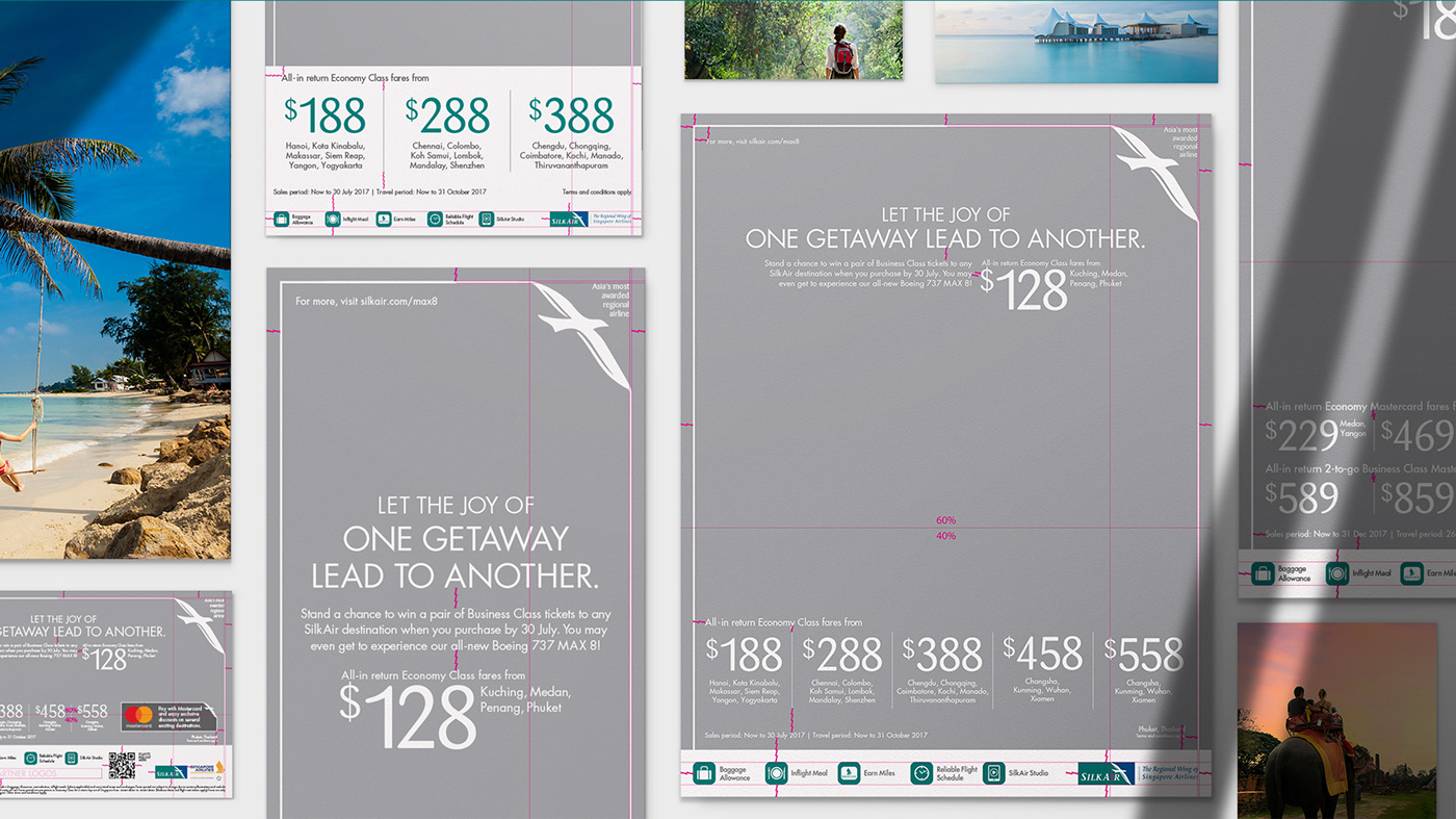 brand guidelines Airlines aviation grid Layout template Guide design brand Advertising 