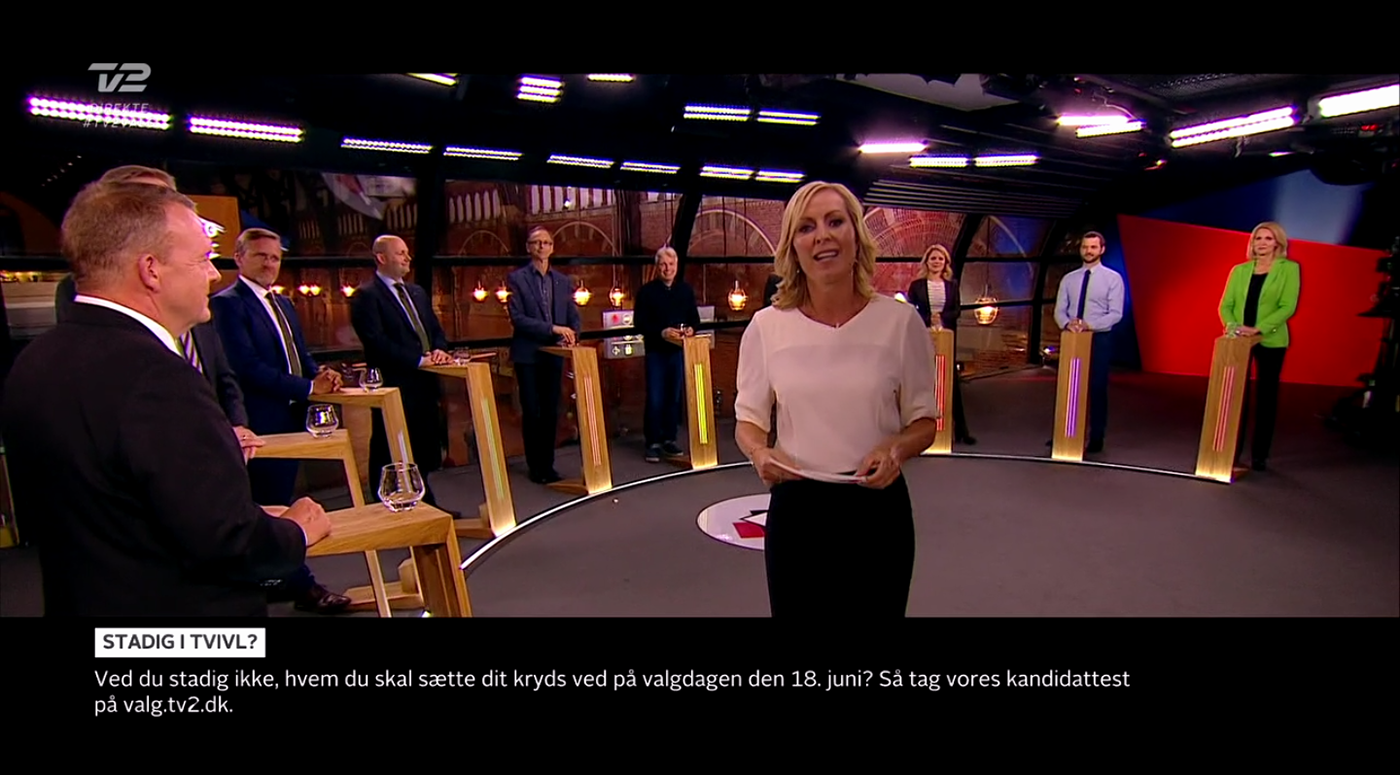 Adobe Portfolio Tv2 tv denmark danmark Election General Election valg 2015 tv set valg Engelbrecht danish general election General election 2015