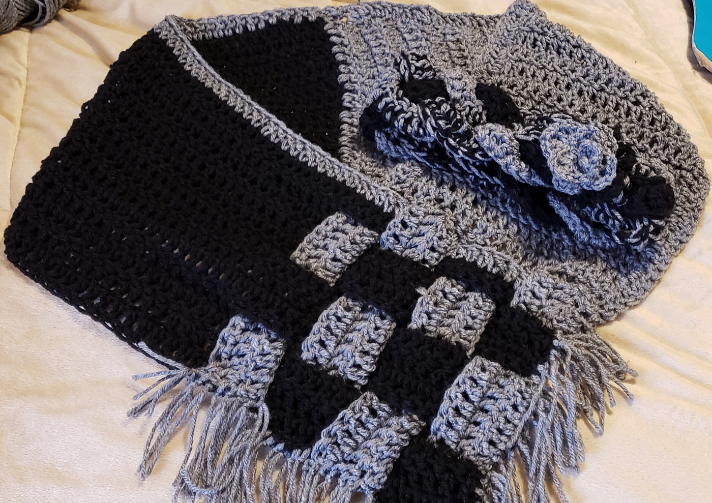 Crochet fashion styling