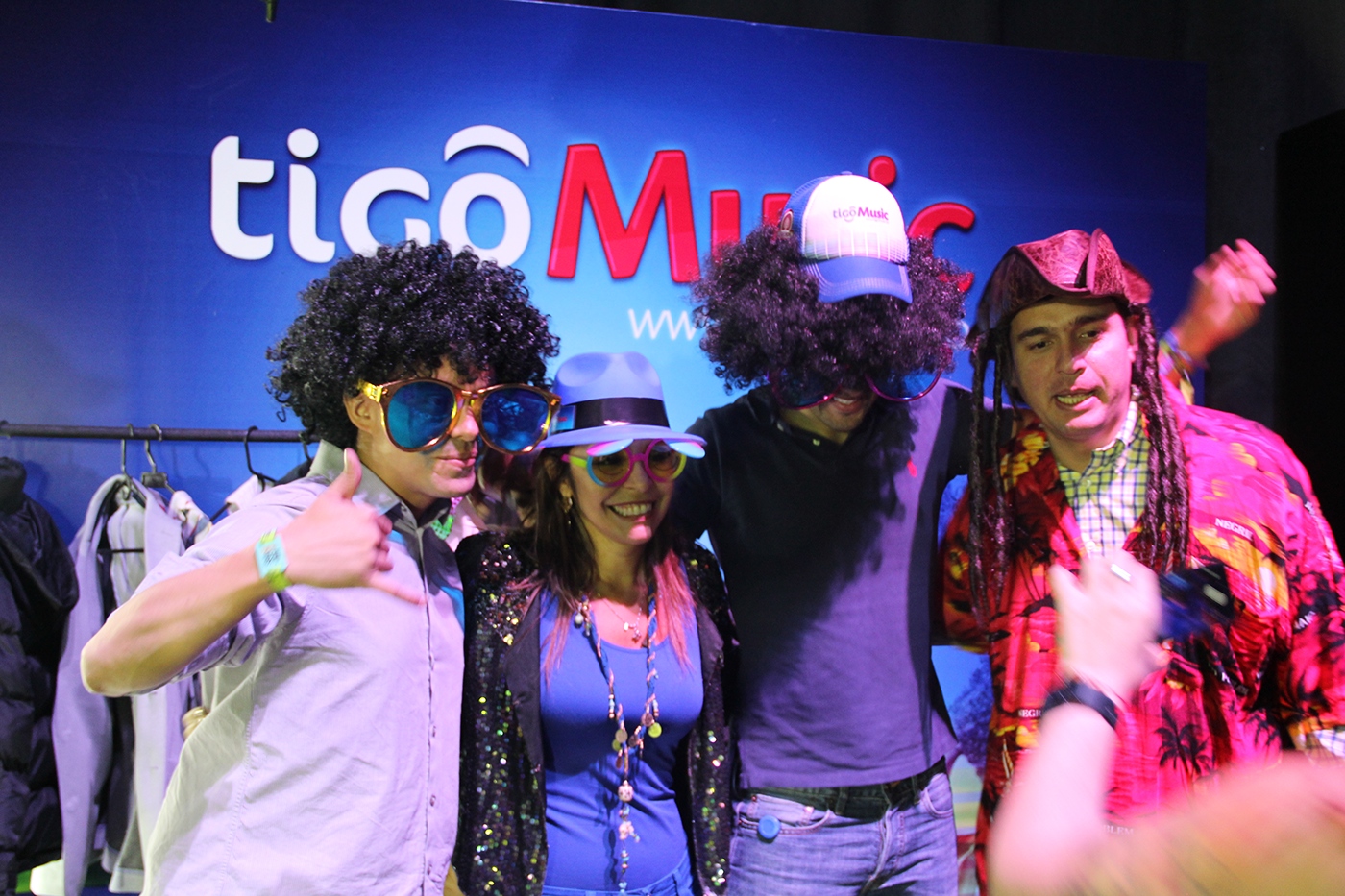 tigo colombia estereopicnic bogota festival Fun app design chroma studio vfx green Sing DANCE  