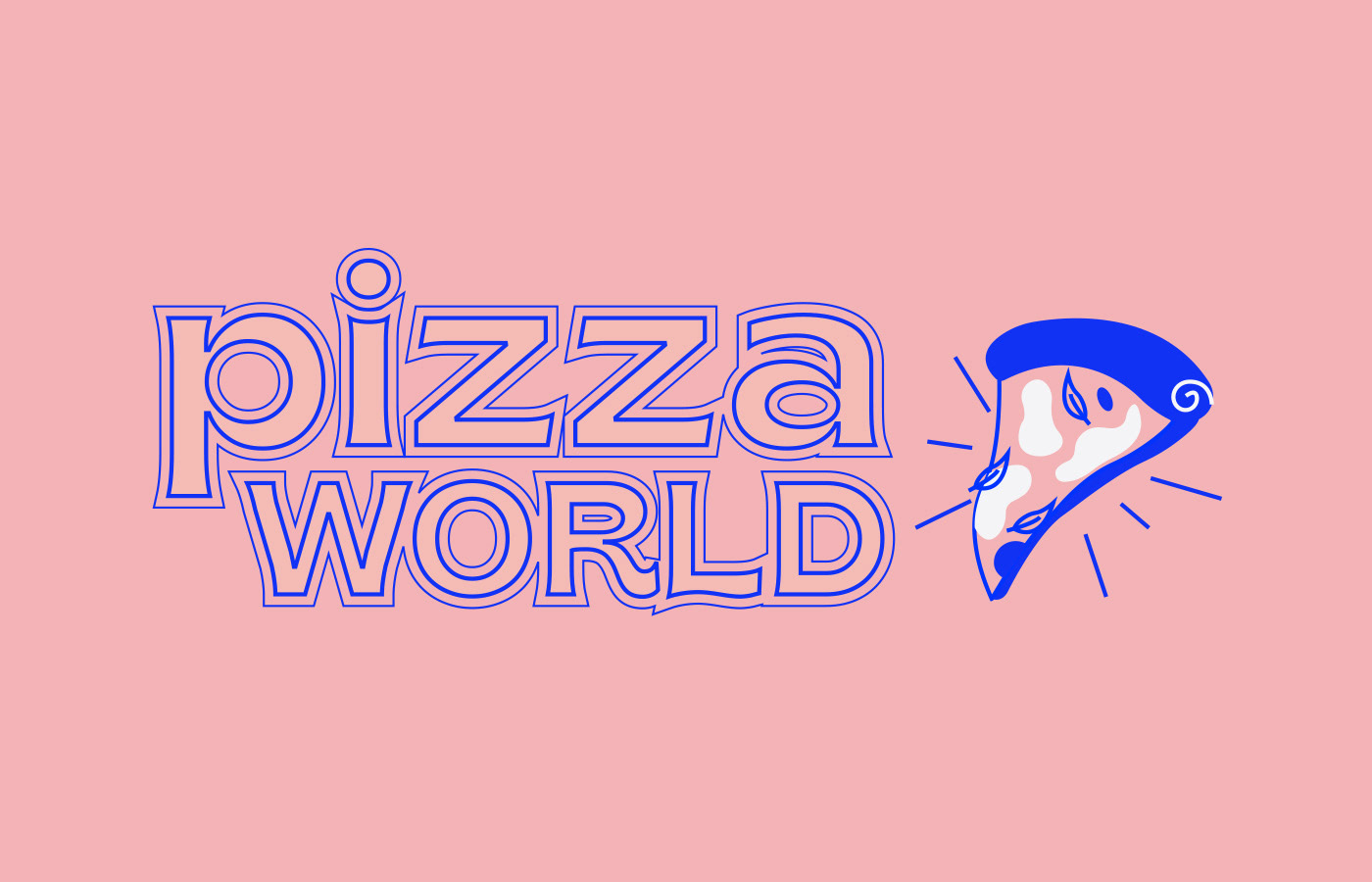 brand identity branding  Food  Logo Design Pizza pizza box pizza logo pizzeria restaurant