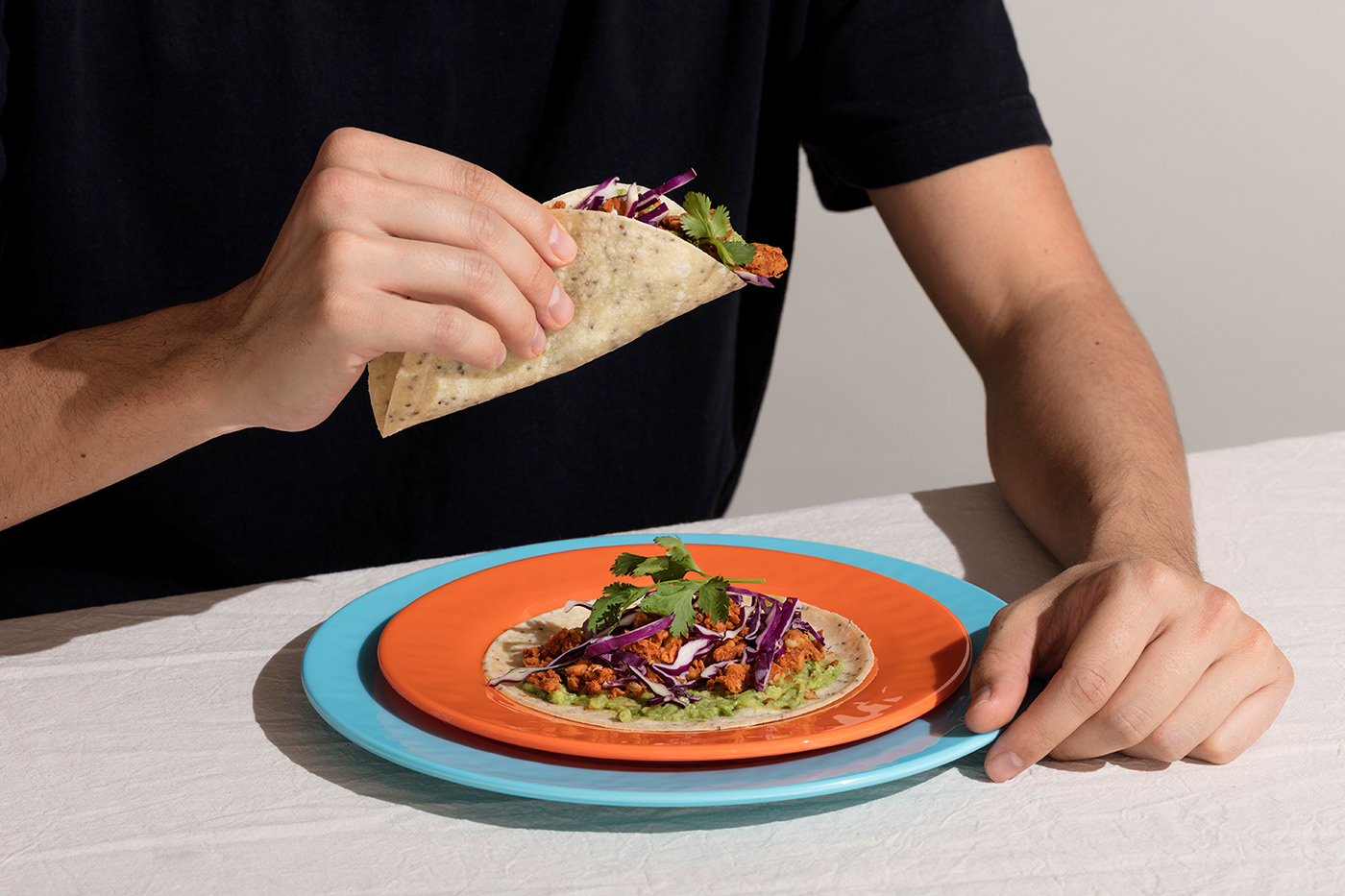 digital healthy ILLUSTRATION  Mexican natural organic Packaging superfood Tortilla Web