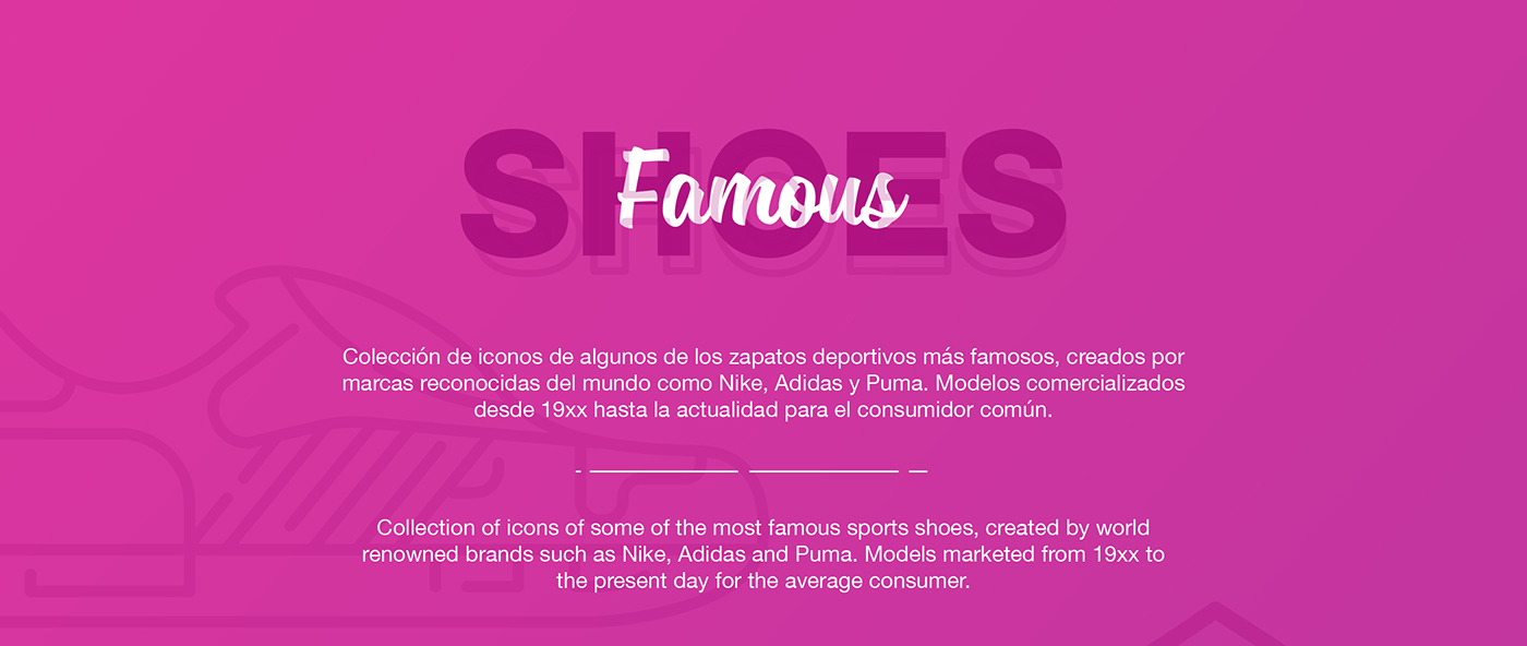 shoes Nike adidas puma reebox Icon Iconos Collection zapatos zapato