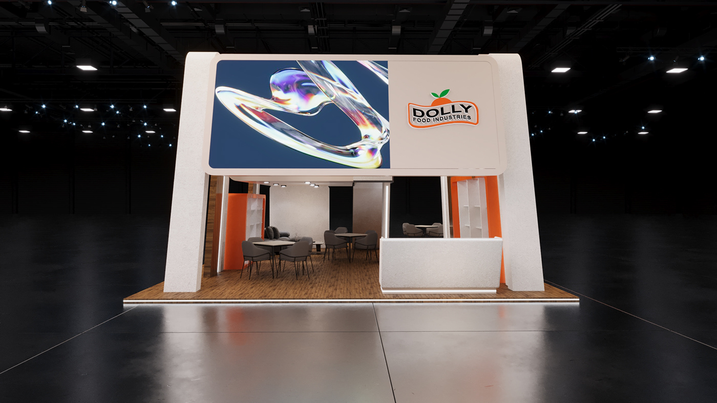 design booth design Exhibition  Exhibition Design  visualization 3D