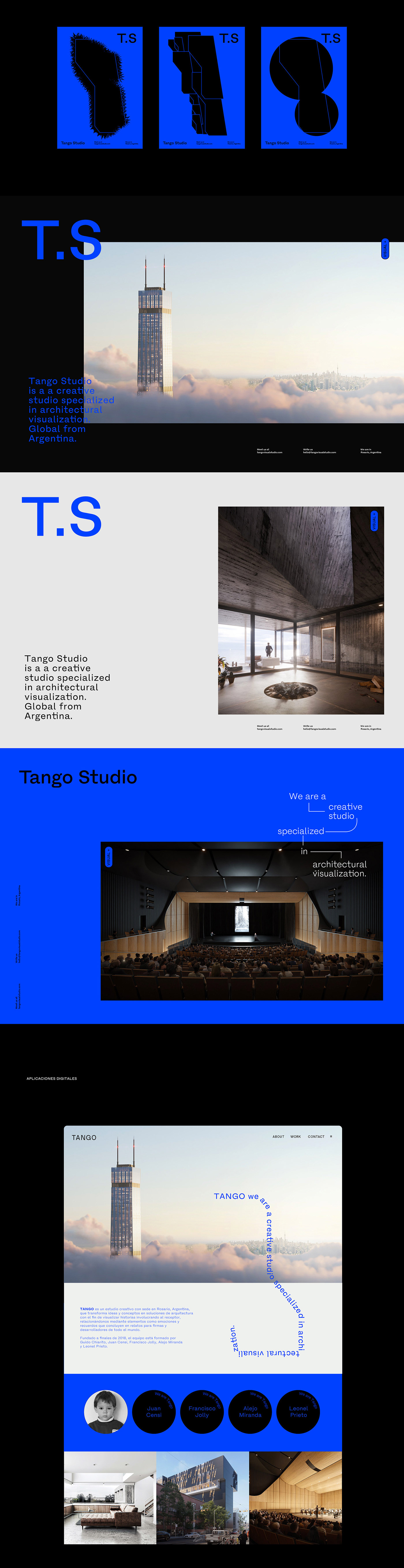 architecture argentina diseño gráfico marca Render rosario studio tango visualization
