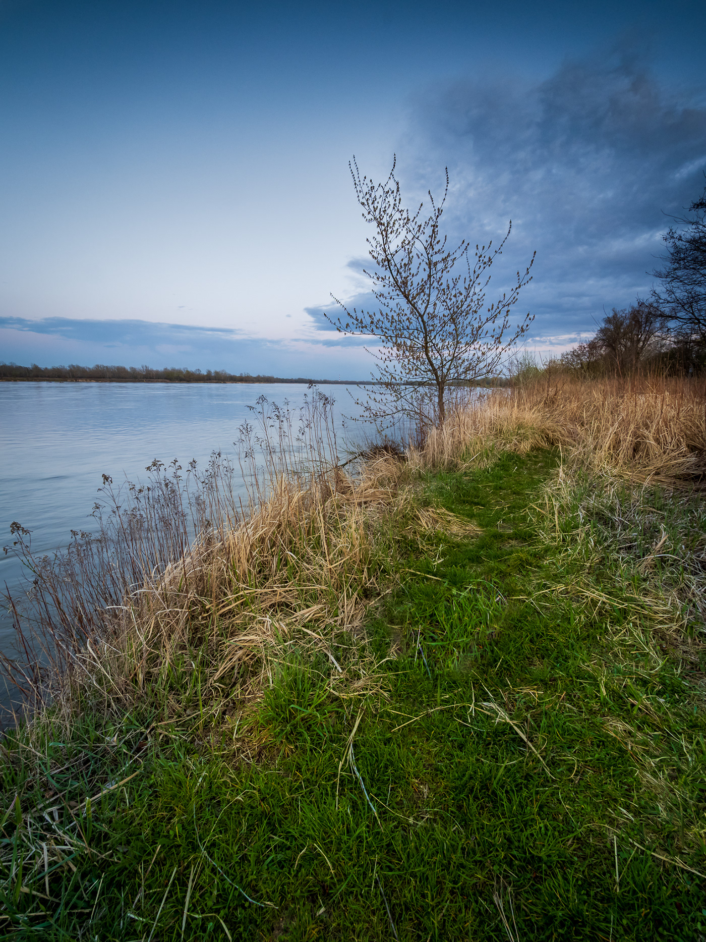 river sunse Vistula