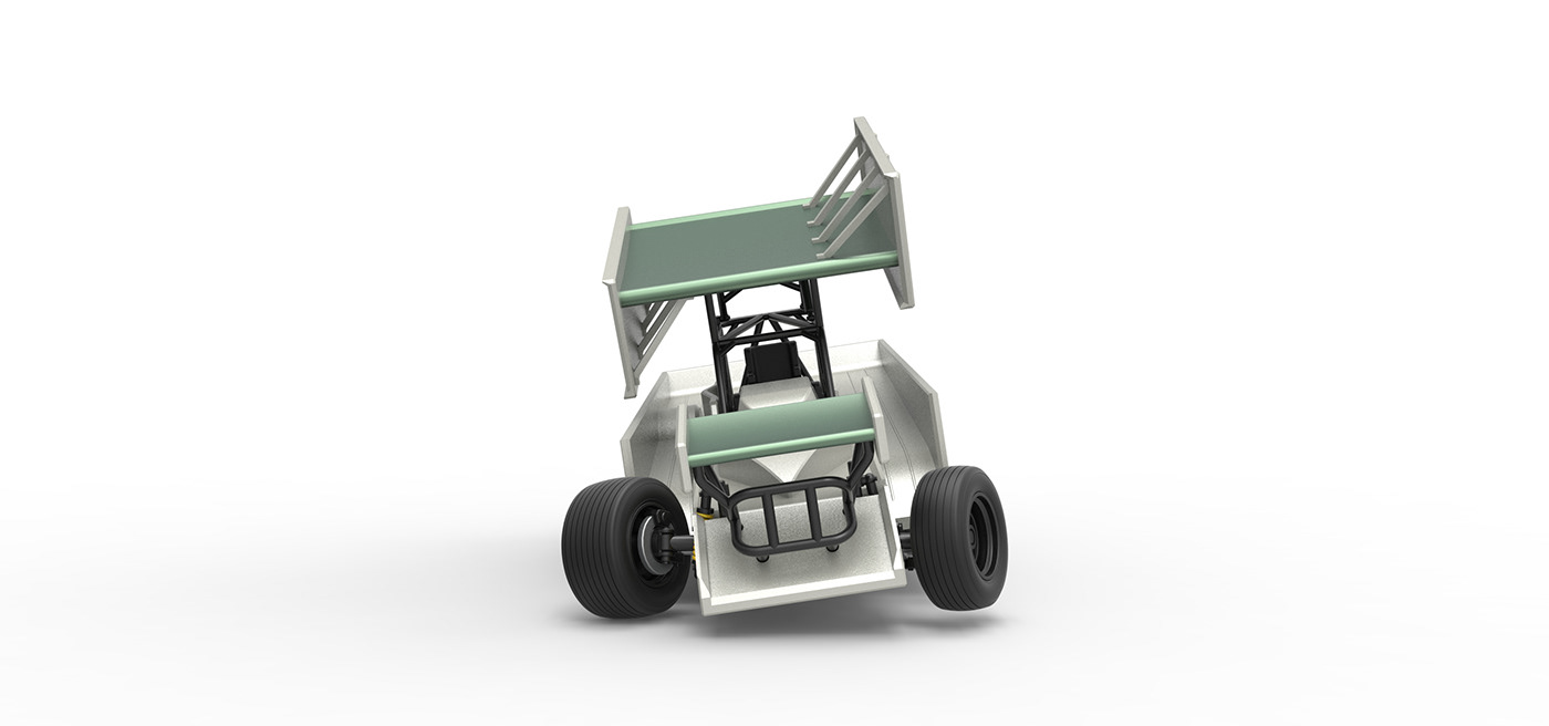toy 3D printable dirt modified dirt modified stock car dirt race car Northeast Dirt Modified outlaw race car v8