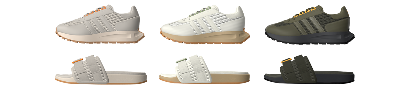adidas design Fashion  footwear Gorpcore shoe sneaker sneakers sports Urban Nomad