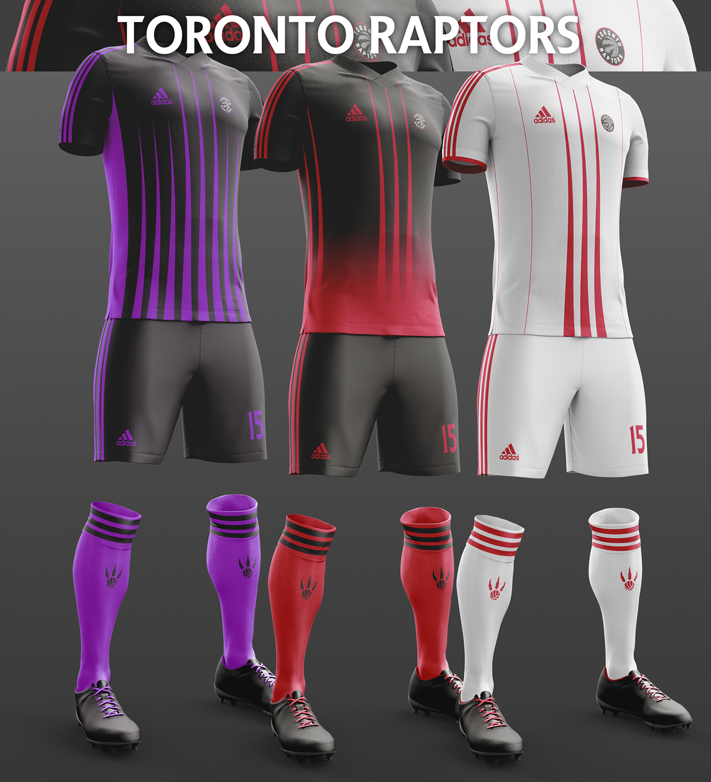 Talisman & Co. | Toronto Raptors Soccer Concept Kit