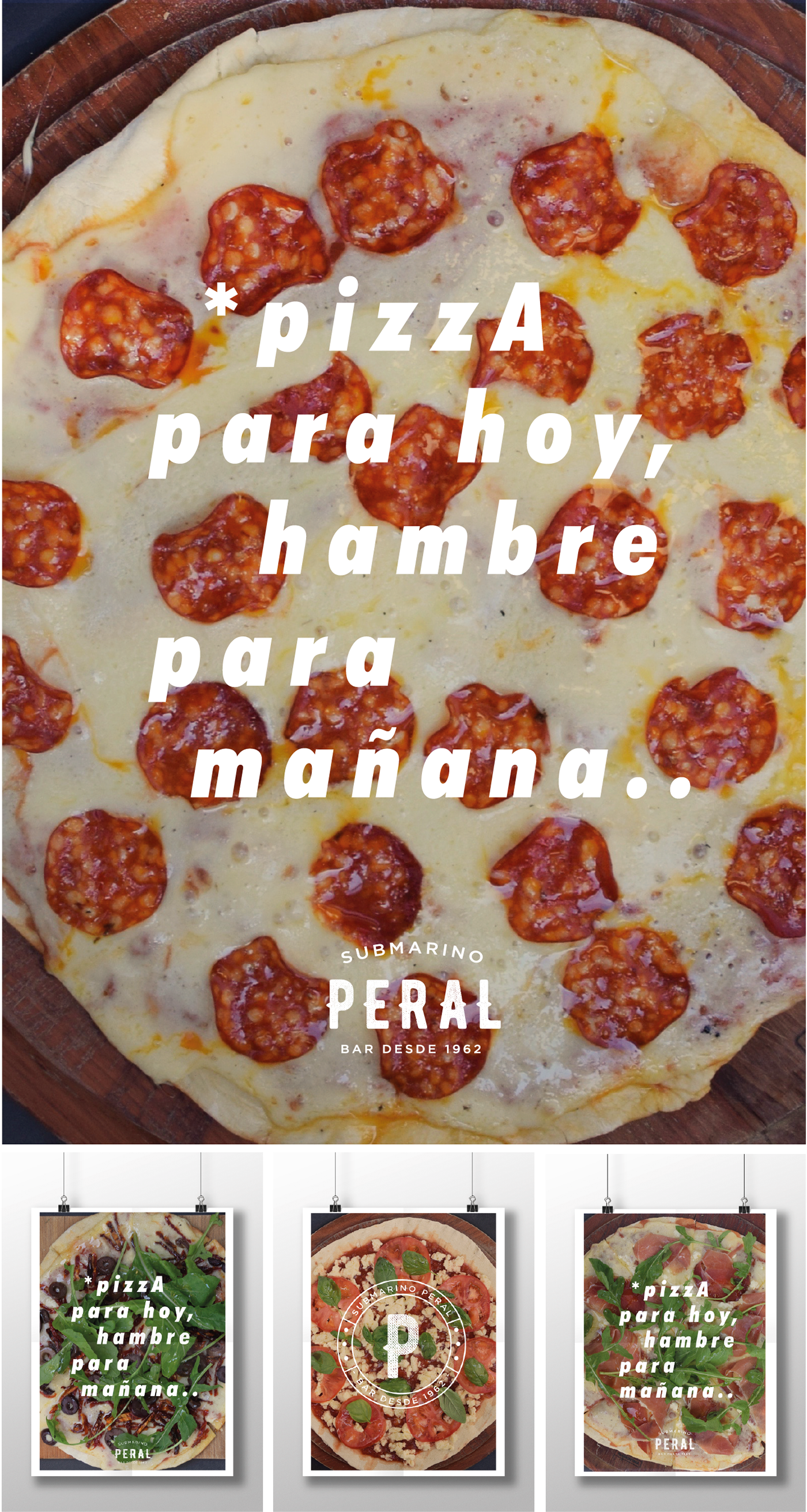 branding  bar Pizza Packaging ILLUSTRATION  design uruguay identity restaurant adobeawards