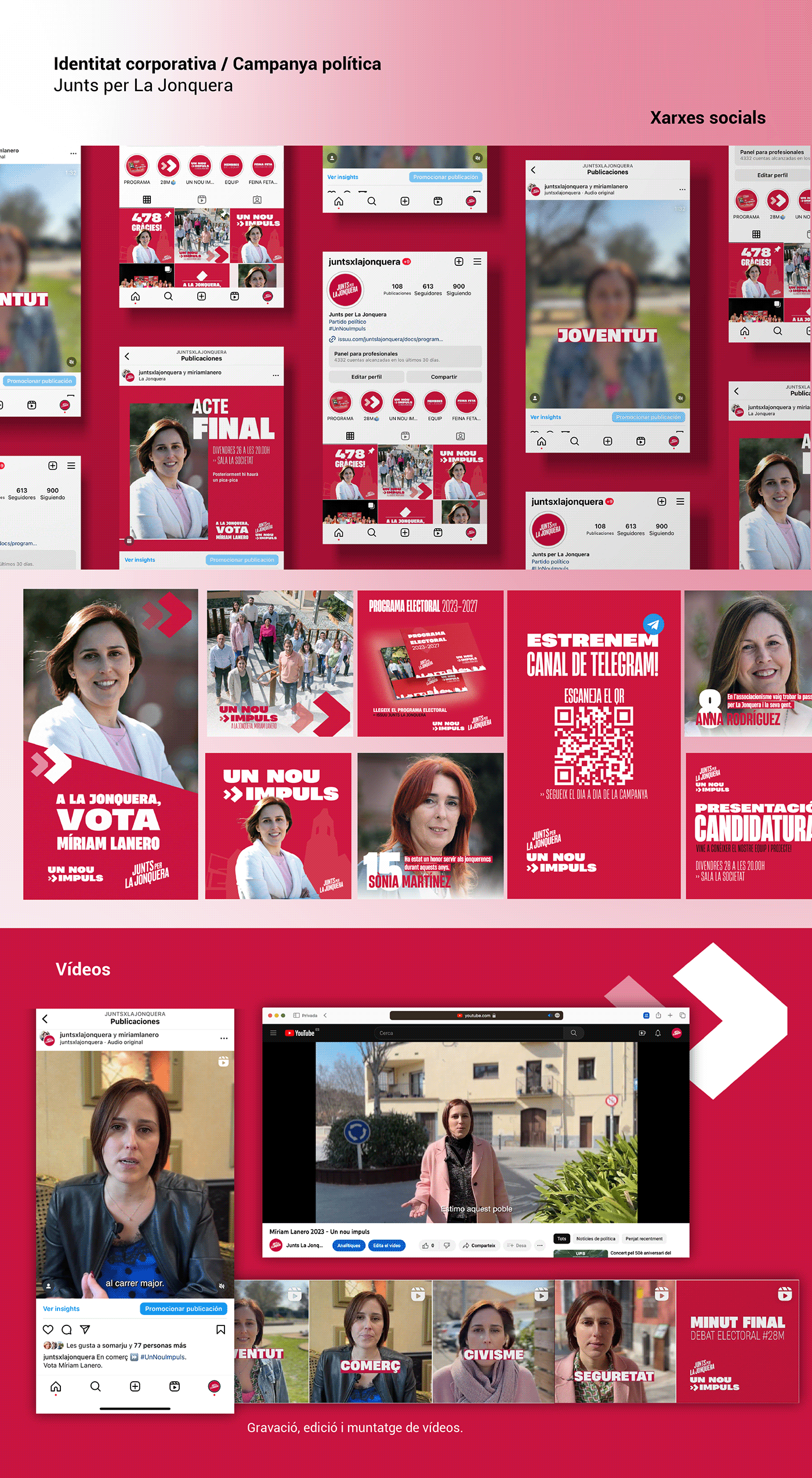 politics Political campaign Elections voting campaign Social media post visual identity Brand Design