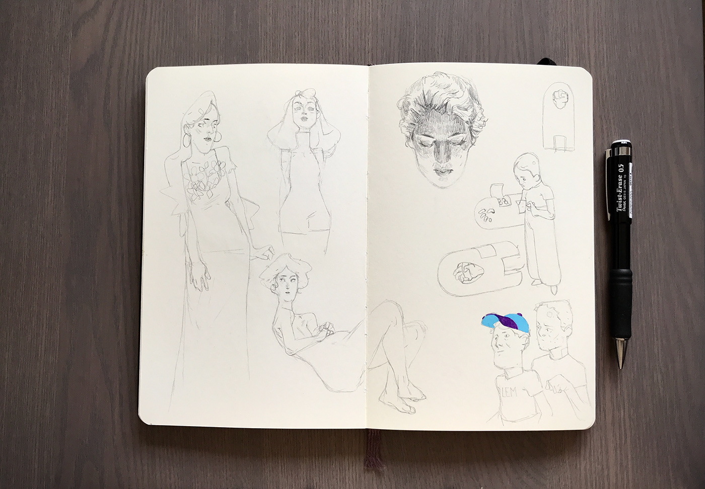 Drawing  sketch sketchbook pencil