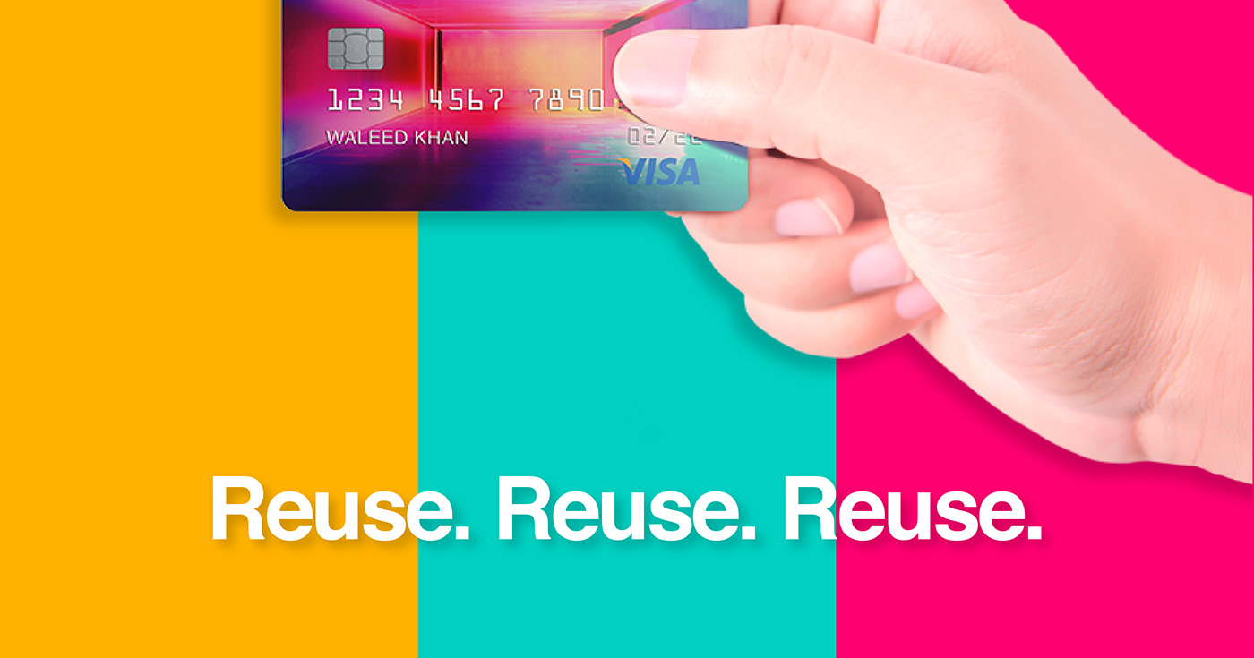 Advertising  banking card creditcard design gift marketing   Social media post