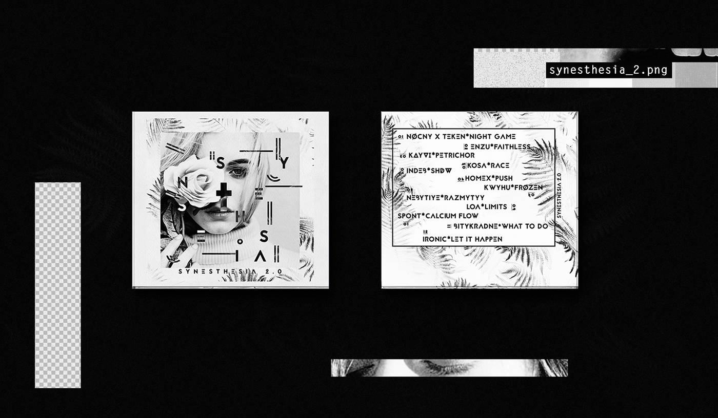 Album cover CD cover digipack music synesthesia album cover package music design design