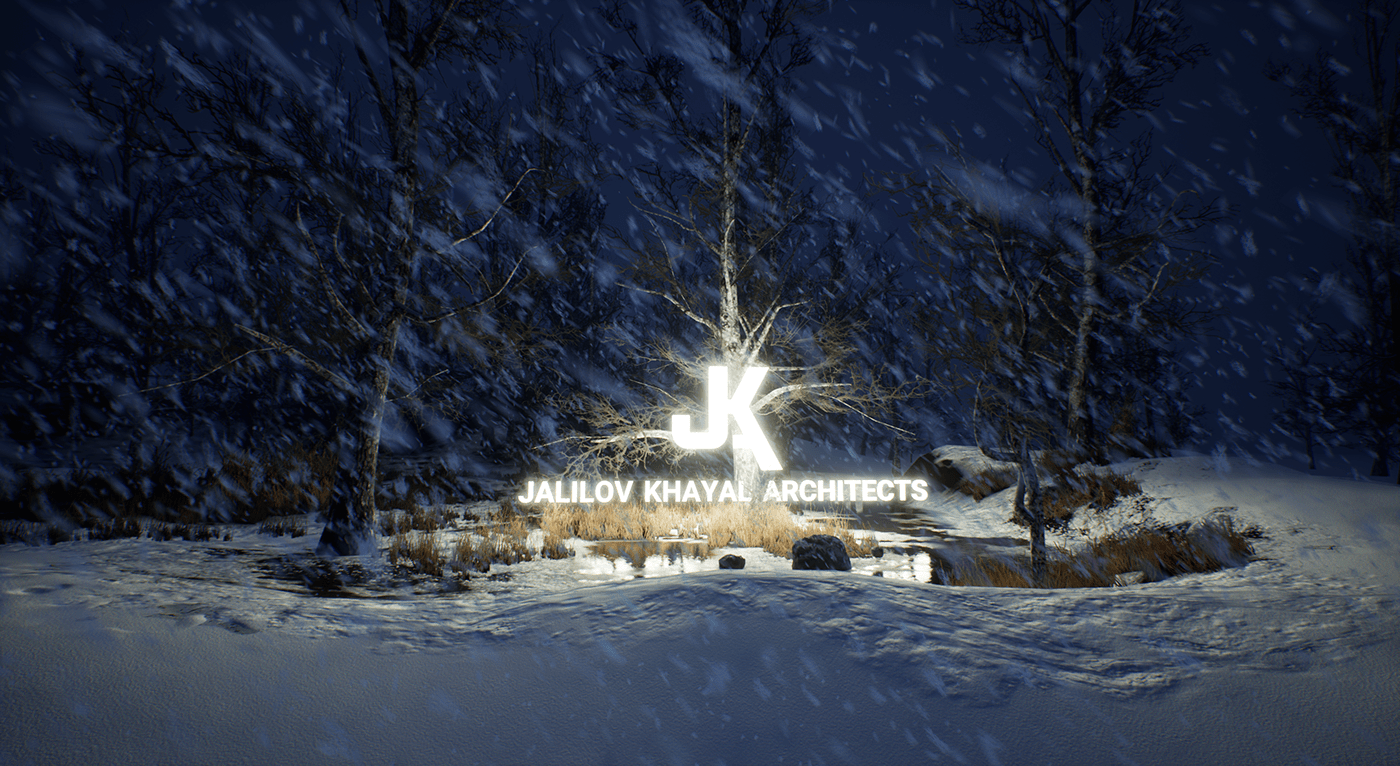CG cg art CGI Christmas environment exterior realtime snow Unreal Engine 5 visualization