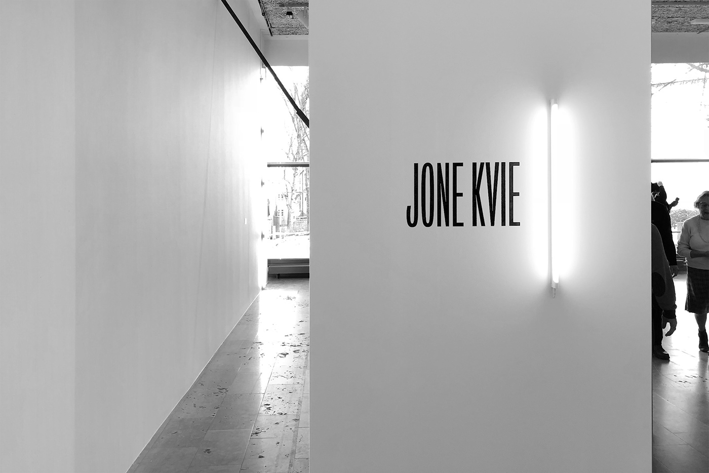 Exhibition  Jone Kive sculpture light