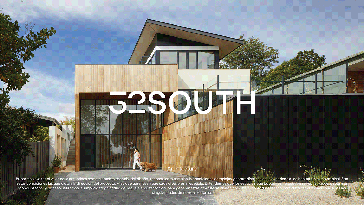 architecture branding  debut house Icon Jorge Espinoza logo Nature south