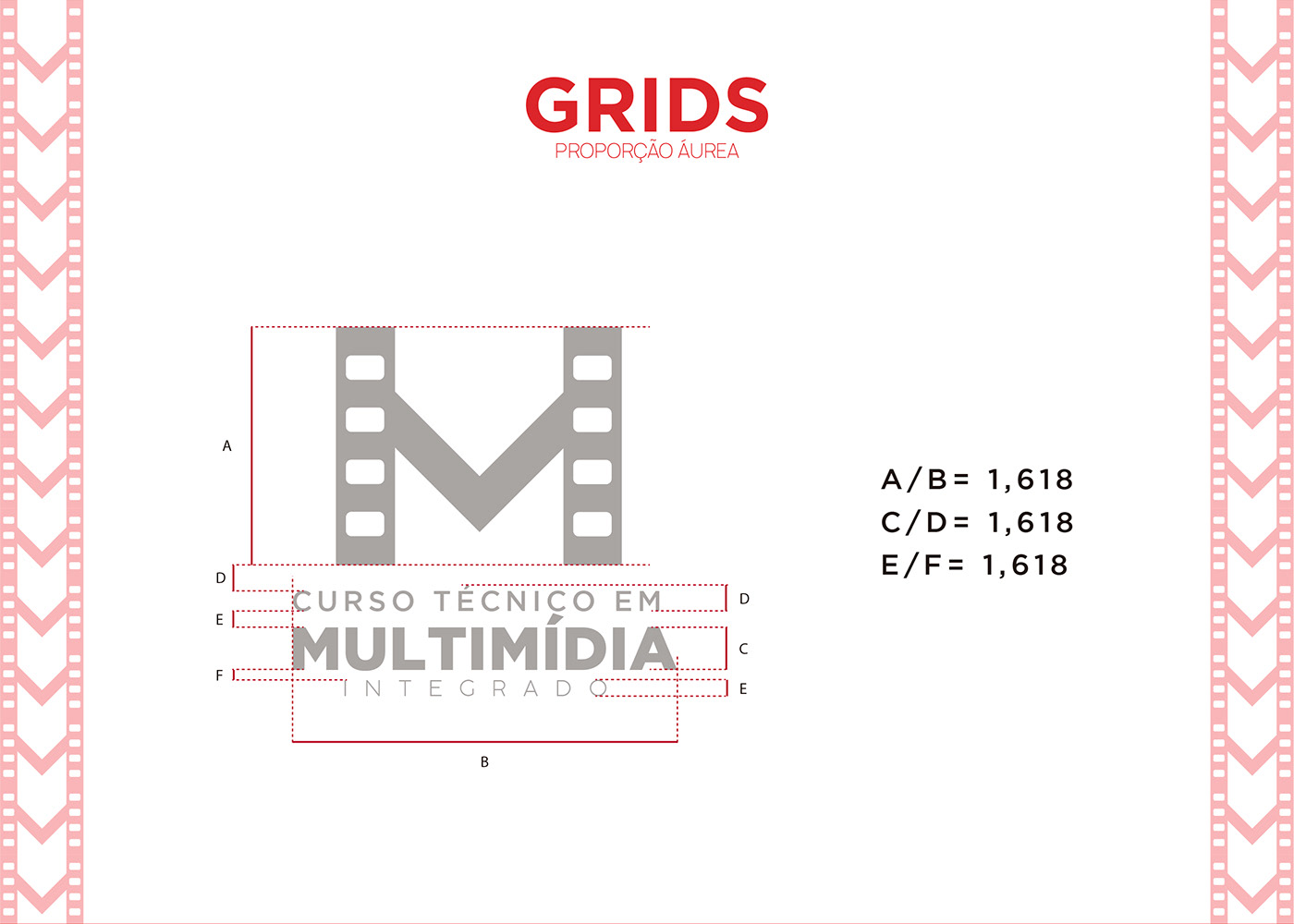 Multimidia audiovisual logo IFPB design gráfico design
