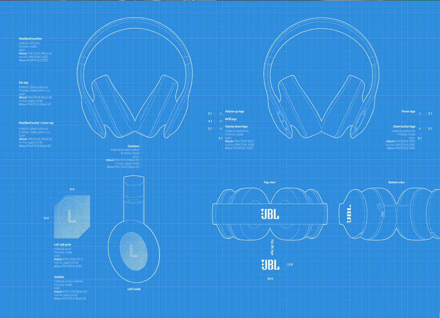 jbl everest headphones bluetooth Noise Canceling wireless sleek industrial design