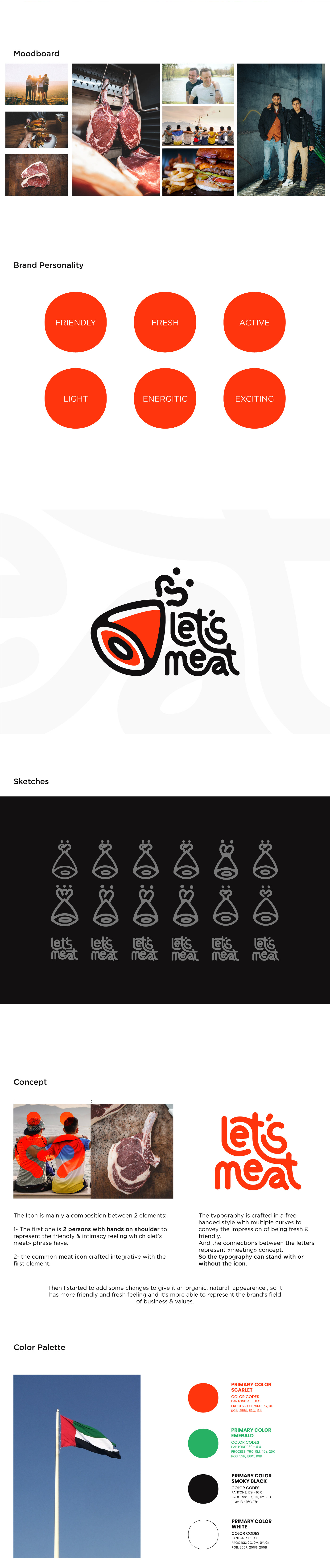 brand identity burger Burger Logo Food  logo meat Packaging presentation restaurant restaurant logo
