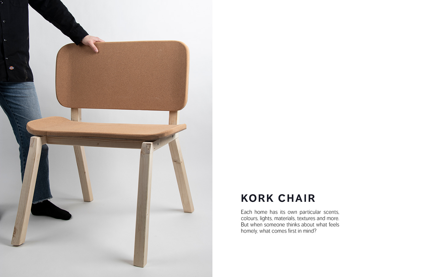 bois chaise écoconception liège mobilier recyclable